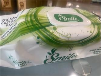 Smile 100lü Çok Amaçlı Yüzey Temizleme  (Mop İçinde Kulanılabilir) 48 Saat Etkili (Beyaz Sabun)