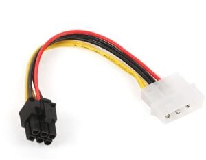 DarkDK-CB-P103  Molex 4Pin-6Pin PCI-EX Dönüştürücü Güç Kablosu