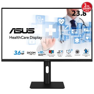 ASUS 23.8 IPS HA2441A 5MS HDMI-DP TYPEC Pivot Sağlık Monirtörü 2560x1440