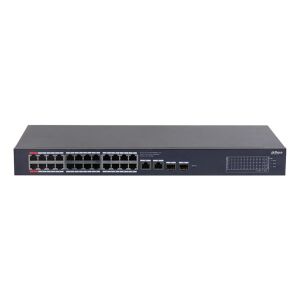 DAHUA 24port PoE 240w 2-SFP / 2-Uplink Gigabit Cloud Yönetilebilir Switch CS4228-24GT-240