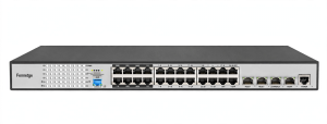 FOREDGE 24port PoE 360w 4-SFP Gigabit Yönetilebilir Switch PS3024GR