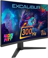 Casper 27'' Excalibur E27FVC-E 300HZ 1MS 400NIT Fast VA Curved HDR10 Oyuncu Monitörü
