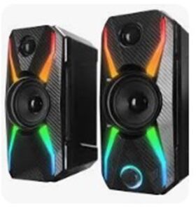Rampage RMS-X5 2.0 Siyah Multimedia Gaming USB Speaker