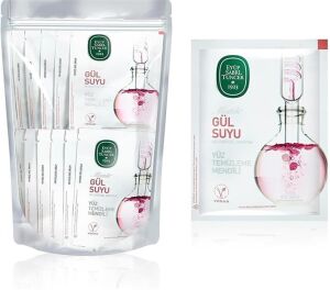 Mistik Gül Suyu Yüz Temizleme Mendili 75li Küçük Boy Doy pack Poşet