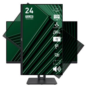 MSI 23.8 FLAT IPS PRO MP245PG 1MS 100HZ HDMI-DP Kurumsal Monitör 1920x1080 Beyaz