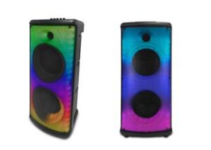 Mikado MD-833KP 7.4V3000mAh 30W Bluetooth-USB-TF-FM-Led Işıklı Kablolusuz Mikrofonlu Toplantı