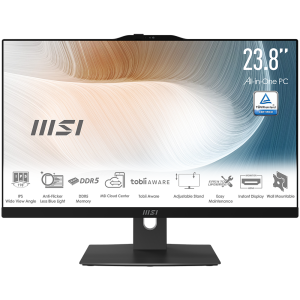 MSI 23.8 AM242P 1M-1815XTR  CORE 5 120U 8GB DDR4 RAM- 500GB SSD- FDOS