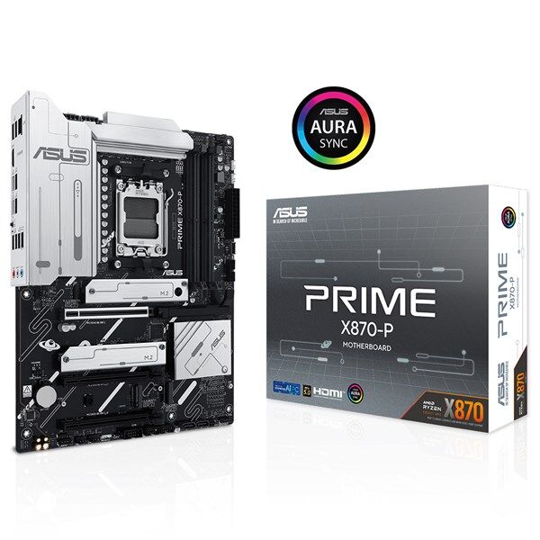 ASUS PRIME X870-P DDR5 HDMI DP PCIE 5.0 AM5 ATX