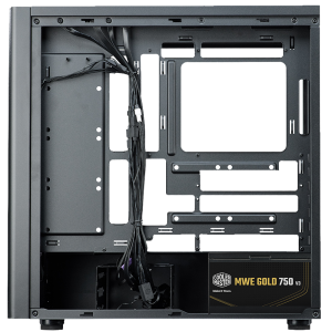 COOLERMASTER 750w 80+ Gold Elite 502 TG E502-KGNN75-S00 Gaming Mid-Tower PC Kasası
