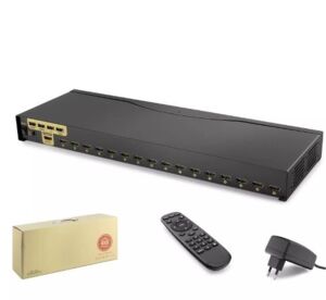 Hadron Hdx1379 16 Port  Hdmi Kvm Switch IR uzaktan kumanda  4K çözünürlük