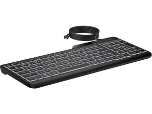 HP 405 7N7C1AA Işıklı Kablolu Kurumsal Klavye (Backlit Wired Keyboard)