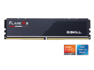 GSKILL 16GB DDR5 6000MHZ CL38 PC RAM / FLARE X5 F5-6000J3848F16GX1-FX5