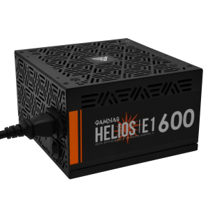 GAMDIAS 600W 80+ HELIOS E1-600 12cm Fanlı Power Supply