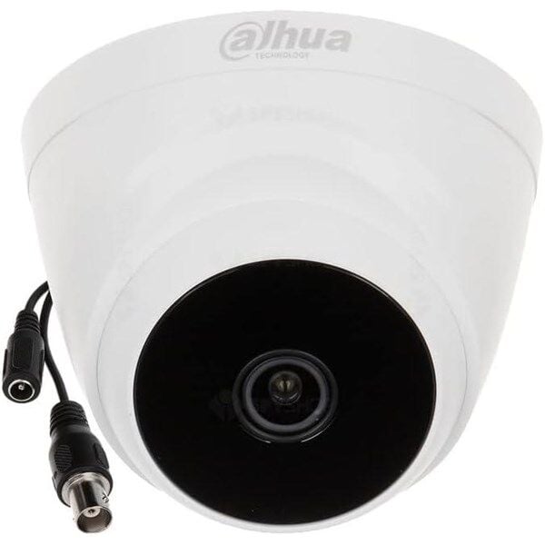 DAHUA 2MP Dome 2.8mm Analog Kamera Akıllı Işıklı Sesli HAC-T1A21P-U-IL-A-0280B