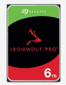 ST6000NT001 IronWolf Pro 6 TB Kurumsal NAS Dahili Sabit Disk HDD CMR 3.5'' SATA 6 Gb