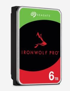 ST6000NT001 IronWolf Pro 6 TB Kurumsal NAS Dahili Sabit Disk HDD CMR 3.5'' SATA 6 Gb