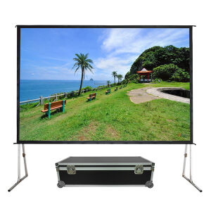 CODEGEN FF-40 400x300 cm Katlanabilir Taşınabilir Alüminyum Çerçeveli Fast Fold Projeksiyon Perdesi