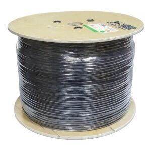 HCS 500metre H06-00465-DP7-FB0000 CAT6 UTP Siyah/Outdoor Network Kablosu
