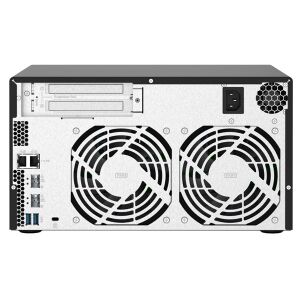 QNAP 8diskli Alpine AL324 QC-4GB RAM-10GbE SFP+ Nas Server TS-832PX