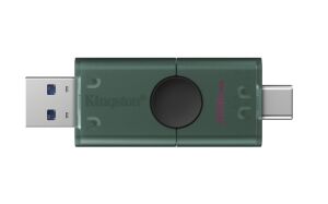 Kingston DTDEG2-256GB 256GB USB-A + USB-C 3.2 Gen 1 DataTraveler DuoG2 Flash Bellek