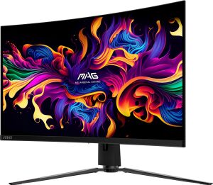 MSI 31.5 MAG 321CUP QD-OLED 0.03MS 165HZ HDMI-DP Kavisli Gaming Monitör 3840x2160