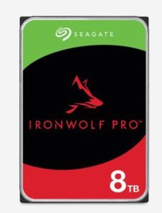 ST8000NT001 IronWolf Pro 8 TB Kurumsal NAS Dahili Sabit Disk HDD CMR 3.5'' SATA 6 Gb