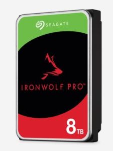 ST8000NT001 IronWolf Pro 8 TB Kurumsal NAS Dahili Sabit Disk HDD CMR 3.5'' SATA 6 Gb