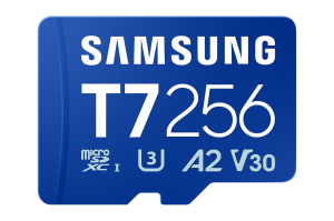 SAMSUNG 256GB PRO Plus T7 MB-MB256T/WW MicroSDXC Hafıza Kartı (Adaptörlü)