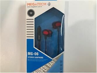 Megatech MG-06 Kırmızı Mikrofonlu Kulaklık