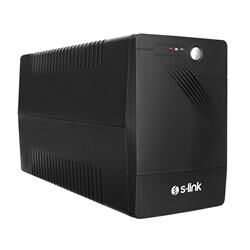 S-link MIGHT U200 2000VA UPS 12V9Ah-2 1200W Siyah Line-Interactive Kesintisiz UPS Güç Kaynağı