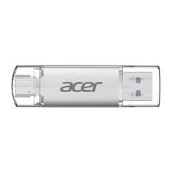 Acer 256GB USB 3.2 UT300-256GB USB-A+USB-C Çift Taraflı Metal Flash Bellek