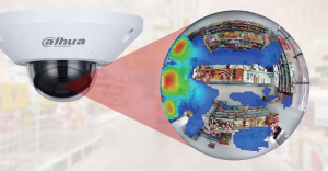 DAHUA 5MP Fisheye 1.4mm IP Kamera Sesli IP67,IK10 DH-IPC-EB5541-AS