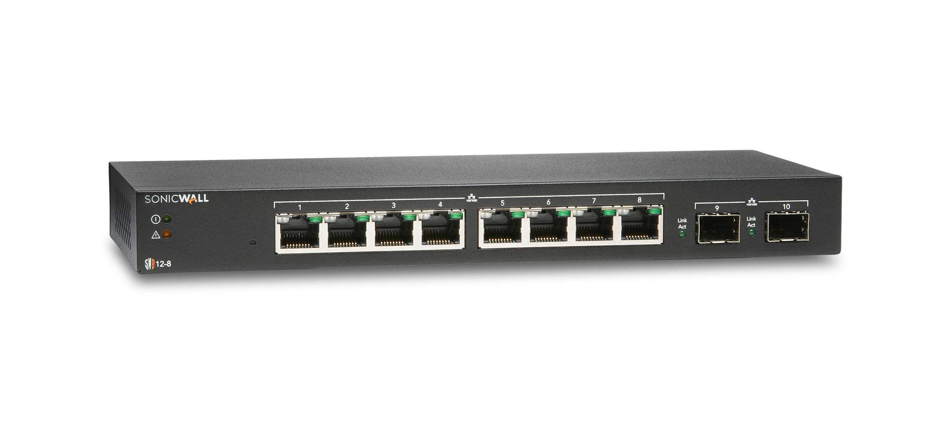 SONICWALL 8port 2-SFP Gigabit Ynetilebilir Switch SWS12-8 02-SSC-2462