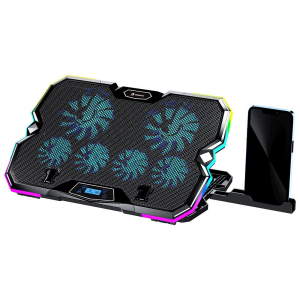 GAMEBOOSTER 17 GB-NS10 Hurricane Fan/RGB Kontrollü 2x USB Portlu Notebook Soğutucu