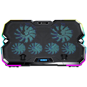 GAMEBOOSTER 17 GB-NS10 Hurricane Fan/RGB Kontrollü 2x USB Portlu Notebook Soğutucu
