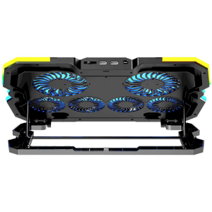 GAMEBOOSTER 17 GB-NS10 Hurricane Fan/RGB Kontrollü 2x USB Portlu Notebook Soğutucu