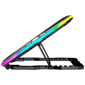 GAMEBOOSTER 17 GB-NS10 Hurricane Fan/RGB Kontrollü 2x USB Portlu Notebook Soğutucu