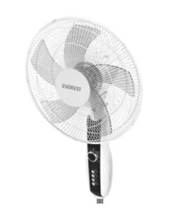 Everest FAN11 CoolAir Beyaz 16 Maks 50W 5 Kanat 3 Kademe 1200RPM Zaman Ayarlı Vantilatör- Pervanesi