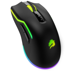 GAMEBOOSTER M18 Inferno 2.4ghz Kablosuz RGB Aydınlatmalı Siyah Profesyonel Gaming Mouse