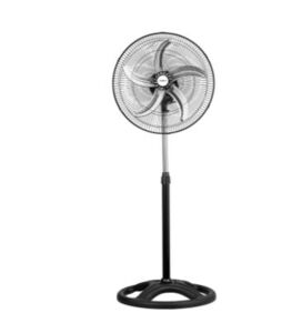 Everest FAN16 Siyah 18 65W 3 Hız Kademe 5 Bıçaklı 3 İn 1 Sanayi Tipi Vantilatör-Pervanesi