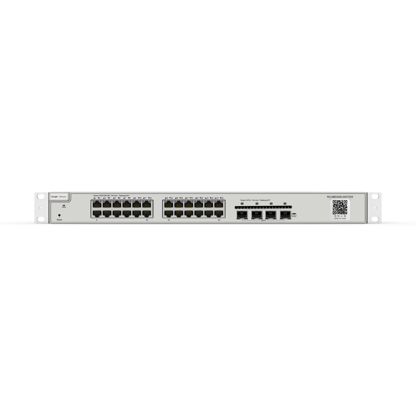 RUIJIE 24port 4-10GbE SFP Gigabit Yönetilebilir Switch RG-NBS3200-24GT4XS