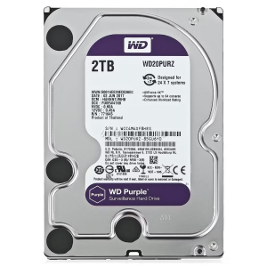WD 3.5 2TB PURPLE WD20PURX 5400 RPM 64MB SATA-3 Güvenlik Diski