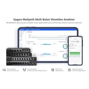 RUIJIE 16port PoE 250w 2-SFP 2-Uplink Gigabit Yönetilebilir Switch RG-ES220GS-P