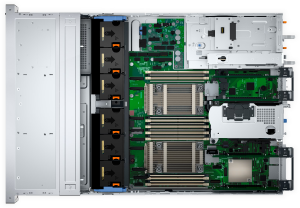 DELL POWEREDGE R760XS SPL2 SILVER 4510-64GB DDR5 RDIMM-6X480GB SSD-2x1100w Rack Sunucu