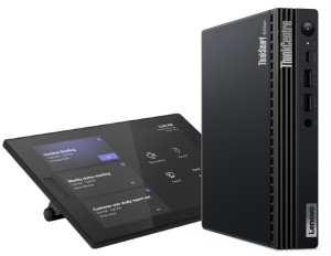 LENOVO CORE i3 13100T-16GB DDR5 RAM-256GB NVME-W111H / 10.1 Toplantı Odası Yönetim Sistemi THINKSMART 12XH0008TK