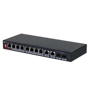 DAHUA 8port PoE 90w 2-SFP Gigabit Yönetilemez Switch PFS3210-8ET2GF-96