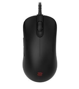 ZA12-C Paracord Kablolu Orta boy Simetrik Hafif 24 Çentik Siyah Espor Oyuncu
