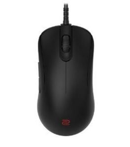 ZA12-C Paracord Kablolu Orta boy Simetrik Hafif 24 Çentik Siyah Espor Oyuncu