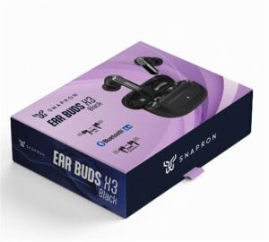 Snapron SNK-9000 Siyah ANC & ENC Kablosuz Bluetooth 5.4 Kulaki İçi  Kulaklık