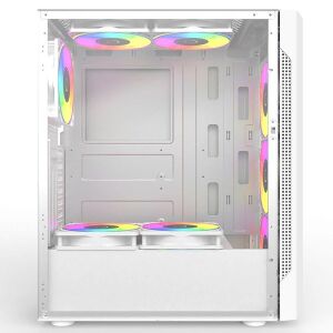 GAMEBOOSTER GB-T005MW Gaming Mid-Tower PC Kasası Beyaz